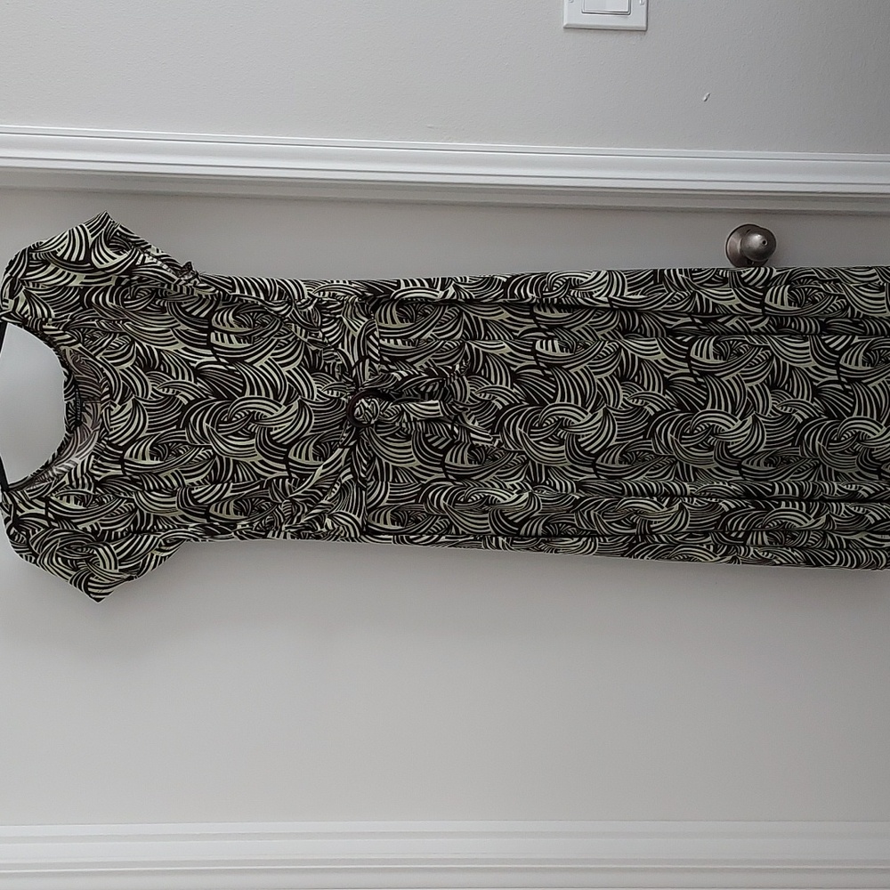 Perceptions dress mint/brown 16